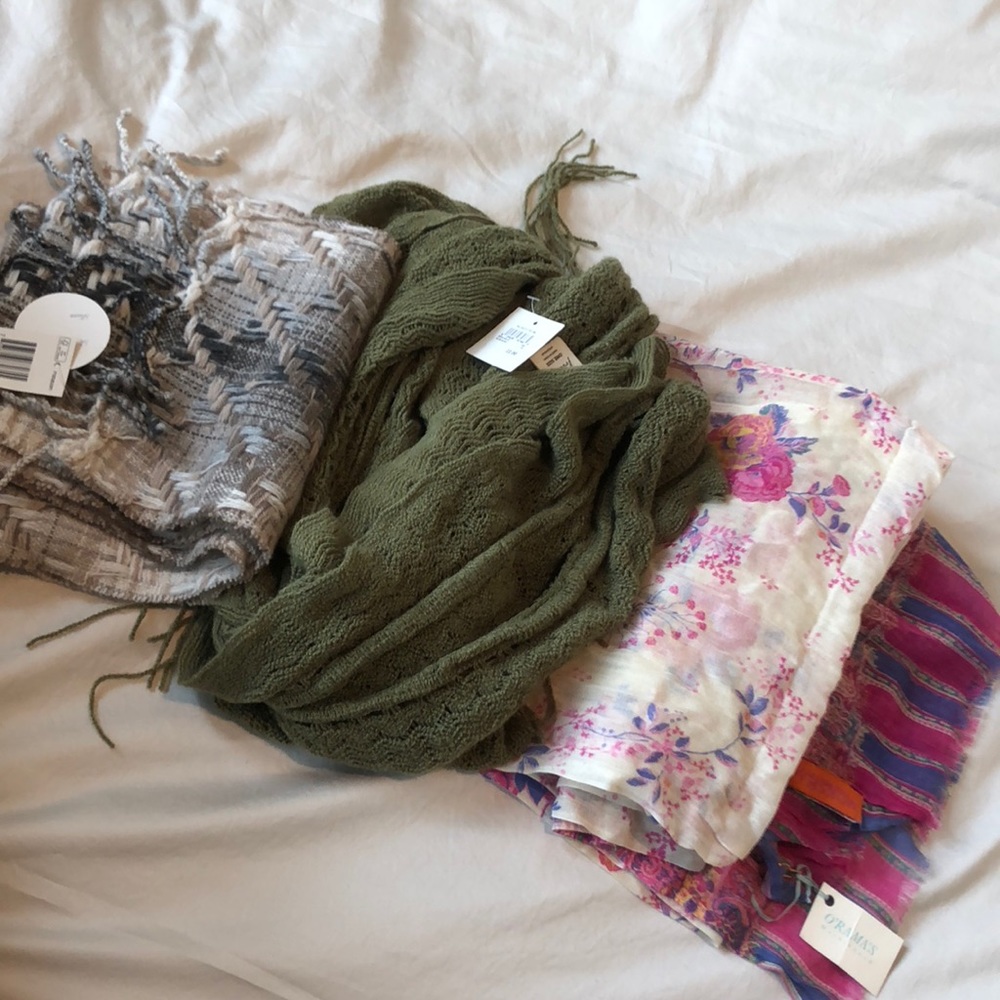 Bundle of Three Scarves